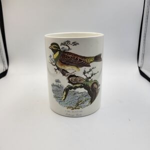 Portmeirion Birds Of Britain Vintage Airtight Storage Jar No3 Cirl Bunting, B82